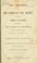 Cover of: The argument of the Bishop of New Jersey in reply to the paper read before the Court of Bishops... at Burlington... 11 October, 1852