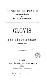 Cover of: Clovis et les Mérovingiens