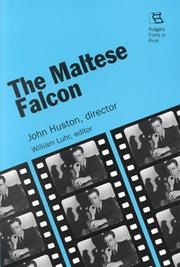 Cover of: The Maltese Falcon by William Luhr