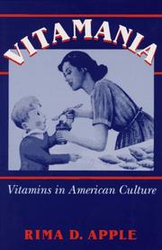 Cover of: Vitamania by Rima D. Apple