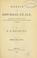 Cover of: Memoir of John Edgar, D.D., LL.D.