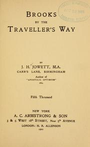 Cover of: Brooks by the traveller