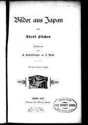 Cover of: Bilder aus Japan