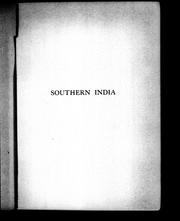 Cover of: Southern India