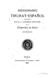 Cover of: Diccionario Tiruray-espanol