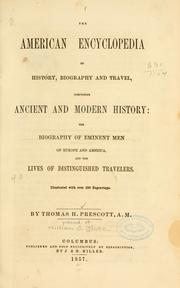 Cover of: The American encyclopedia of history, biography and travel by William O. Blake