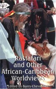 Cover of: Rastafari and other African-Caribbean worldviews by edited by Barry Chevannes.