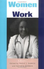 Cover of: Women and work | 