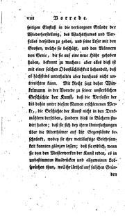 Geschichte der zeichnenden Künste von ihrer Wiederauflebung bis auf die .. by Johann Dominik Fiorillo