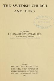 The Swedish church and ours by J. Howard Swinstead