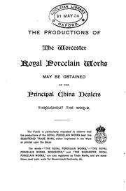 Cover of: A Guide Through the Worcester Royal Porcelain Works