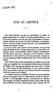 Histoire universelle de l'Eglise Catholique by René François Rohrbacher, (, Auguste-Henri Dufour 