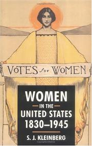 Cover of: Women in the United States, 1830-1945