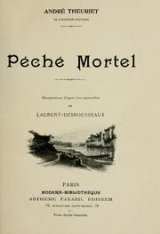 Cover of: Péché mortel.: Illus. d'après les aquarelles de Laurent-Desrousseaux.