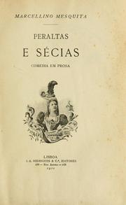 Cover of: Peraltas e sécias: comedia em prosa