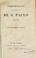 Cover of: Peregrinação pela Província de S. Paulo (1860-1861)