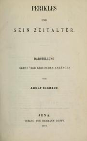 Perikles und sein Zeitalter by Adolf Schmidt