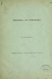 Pimelodella and Typholobagrus by Carl H. Eigenmann