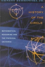 Cover of: A History of the Circle by Ernest Zebrowski, Ernest Zebrowski