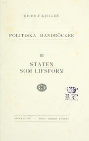 Cover of: Politiska handböcker
