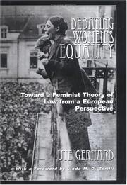 Cover of: Debating Women's Equality by 