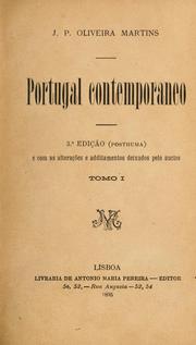 Cover of: Portugal contemporaneo