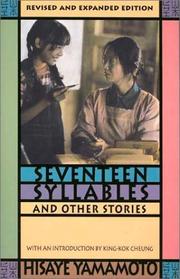 Seventeen syllables and other stories by Hisaye Yamamoto