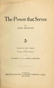 Cover of: The power that serves. by Alan Sullivan
