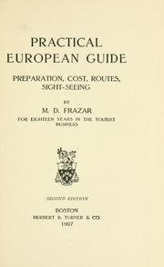 Practical European guide by Mae Douglas Durell Frazar