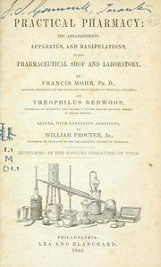 Cover of: Practical pharmacy by Mohr, Friedrich