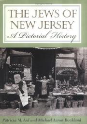 Cover of: The Jews of New Jersey by Patricia M. Ard, Michael Aaron Rockland