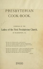 Cover of: Presbyterian cook-book