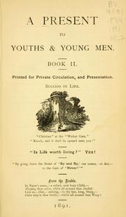 Cover of: A present to youths & young men
