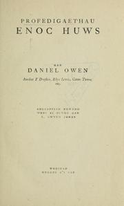 Profedigaethau Enoc Huws by Daniel Owen