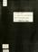 Cover of: Project no. Mass. R-, central business district: Bedford-west urban renewal area: application for loan and grant, part i: final project report & part ii: local project approval data.