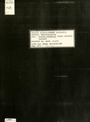 Project r-155, central business district - school-Franklin urban renewal project: final project report, aplication for loan and grant, part i by Boston Redevelopment Authority