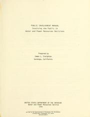 Public involvement manual by James L. Creighton