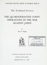 The Quartermaster Corps by Alvin P. Stauffer