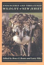 Cover of: Endangered and Threatened Wildlife of New Jersey by 