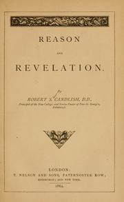 Cover of: Reason and revelation.