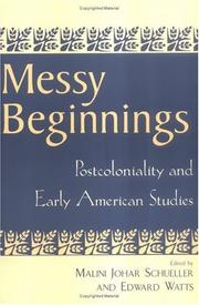 Cover of: Messy Beginnings | 