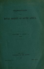 Cover of: record of plants collected in Southern Rhodesia | Fred Eyles