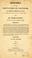 Cover of: Remarks on The refutation of Calvinism, by George Tomline, D. D. FRS. Lord Bishop of Lincoln, and dean of St. Paul's, London.