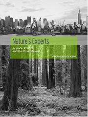 Cover of: Nature's Experts by Stephen Bocking