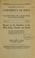 Cover of: Report on the starfishes of the West Indies, Florida, and Brazil, including those obtained by Bahama expedition from the University of Iowa in 1893