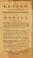 Cover of: A review of the principal questions and difficulties in morals, particularly those relating to the original of our ideas of virtue, its nature, foundation, reference to the deity, obligation, subject-matter, and sanctions.