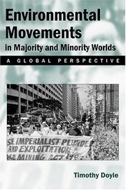 Cover of: Environmental Movements In Majority And Minority Worlds: A Global Perspective