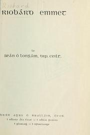 Front cover of Riobárd Emmet by Seán Ó Longáin