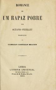 Cover of: Romance de un rapaz pobre by Feuillet, Octave