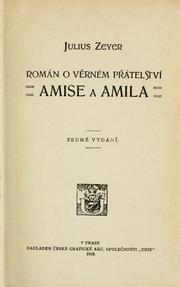 Cover of: Román o vrném pátelství Amise a Amila.